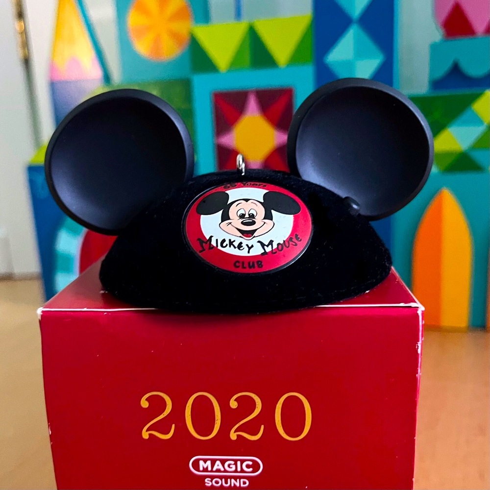 Disney Mickey Mouse Club Ornament Hallmark Musical